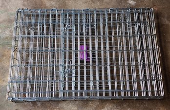 Large ULTIMA Metal Dog Crate Folding System