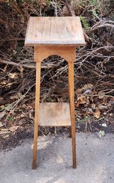 Vintage Wooden Plant Stand