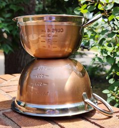 Copper Mixing Bowl Set