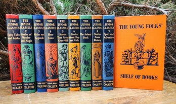 Vintage Hardback THE JUNIOR CLASSICS Selections Volume 1-10