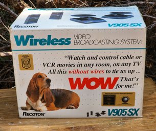 Brand New Old Stock Video Wireless Broadcasting System