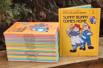 Vintage RAGGEDY ANN And ANDY Hardback Books 20 Volume Set