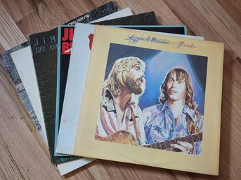 Assortment Of Vintage Vinyl Records Feat LOGGINS