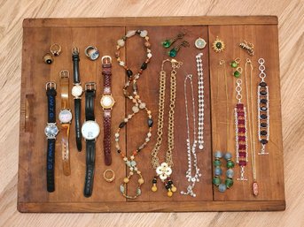 JB802 Assortment Of Costume Jewelry Selections