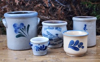 Assortment Of Vintage Pottery Style Ceramic Selections