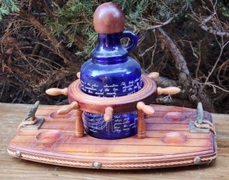 Nautical Theme Brandy Or Liquor SERVICE Set