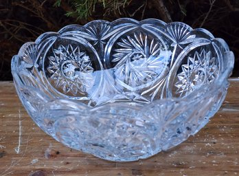 Vintage Art Glass Display Bowl