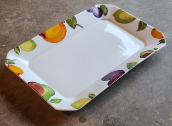 Vintage GARRYS Large Ceramic Serving Platter