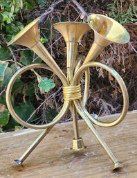 (2) Vintage Brass Holiday Horn Theme Selections