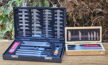 Assortment Of Craft XACTO STYLE Cutting Tool Sets