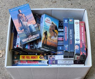 Assortment Of VHS Tapes Feat. Waterboy