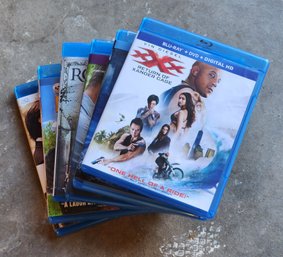 Assortment Of BLUE RAY Movie Discs