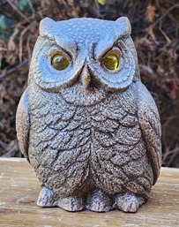 Vintage WINDSTONE EDITION Votive Candle Owl Display