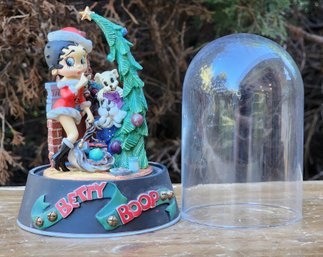 BETTY BOOP Jingle Bell Betty Hand Painted Sculpture