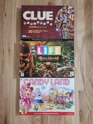 Assortment Of (3) Board Games Feat. CLUE