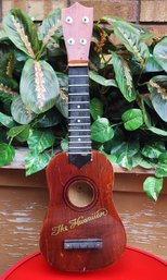 Vintage THE HAWAIIAN Ukelele Music Instrument