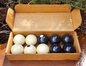 Black And White Billiard Ball Collection