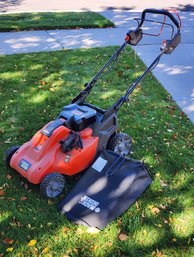 Black And Decker 36V CORDLESS Lawnmower With Bag