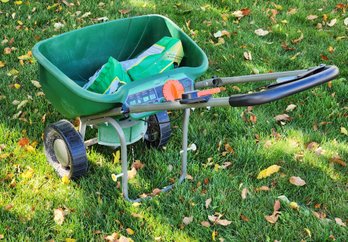 SCOTT'S Lawn And Garden Seed Spreader Broadcaster With Food