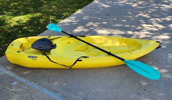 Yellow LIFETIME Monterrey Paddle Board With Paddles