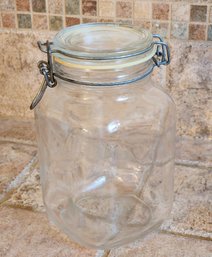 Vintage FIDENZA Made In Italy Mason Jar Home Decor