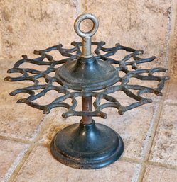 Antique Cast Iron Rubber Stamp Holder