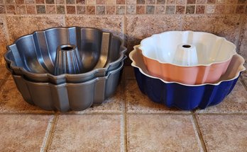 (4) Baking BUNDT Pan Cookware Selections