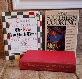 Assortment Of Hardback Cookbooks Feat. New Southern Cooking