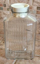 Vintage Glass Beverage Pitcher