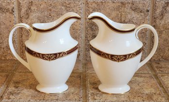 (2) Vintage Royal Doulton TENNYSON Fine Bone China Creamer Dishes