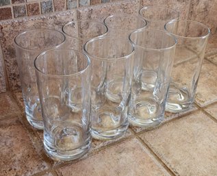 Assortment Of Clear Drinking Glasses