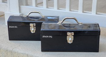 (2) STACK ON Metal Toolbox Selections