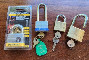 Assortment Of Home Business Farm Security Padlocks