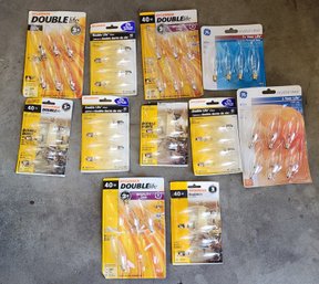 Assortment Of NEW Candle Style Light Bulbs