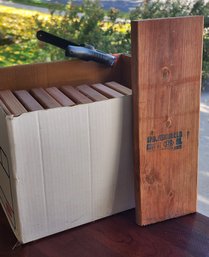 Large Box Filled With Wood Examples