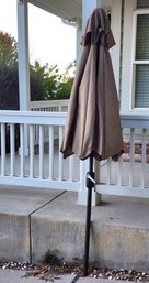 Patio Table Hand Crank Umbrella Shade System