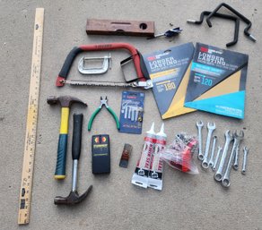 Assortment Of Home Improvement Tools Accessories