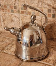 Stainless Steel PALM RESTAURANT Stove Top Tea Kettle