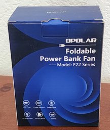 Brand New Foldable Power Bank Fan