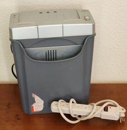 Executive Machines Paper Shredder And Extension Power Strip