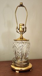 Vintage WATERFORD CRYSTAL Base Table Lamp