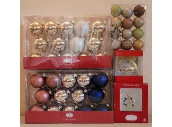 Large Assortment Of Brand New Christmas Ornaments