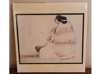 Vintage Ceramic Tile Decorative R.C. GORMAN Art Hanging Tile