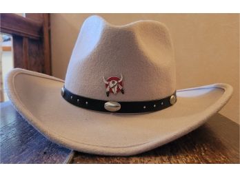 Vintage MINNETONKA 100 Wool Cowboy Hat Size Large