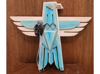 Vintage Handmade Large Native American Hanging Wall Art