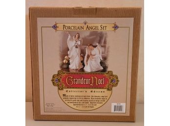 GRANDEUR NOEL Porcelain Angel Set