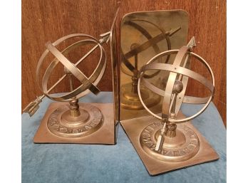 Set Of Mid Century Modern GLOBE Bookends