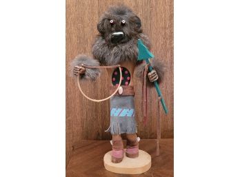 Vintage Native American SIGNED Kachina Doll