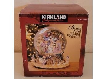 Kirkland Brand Nativity Musical Water Globe