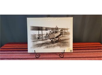 Lot 11: Vintage Alex Blendl Historic Photograph Aviation - A 'Jenny' Airplane Circa 1920 W Crew